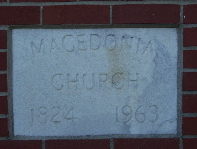 Corner stone is from our current meeting house on West Peach St. in Martin, TN, built in 1963.