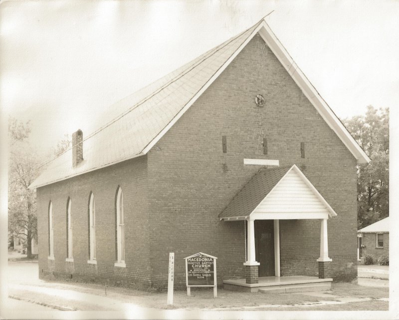 The original Martin meeting house located on corner of White St. & South McCombs St. in Martin, TN.